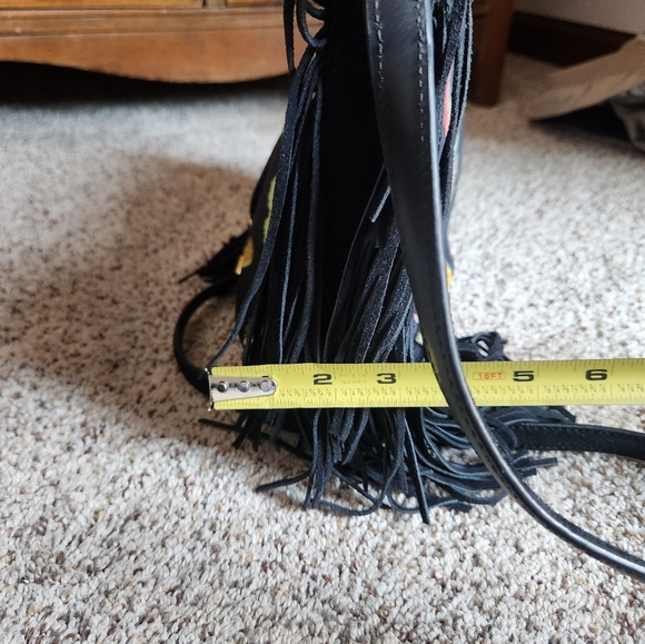 Ralph Lauren Embroidery and Suede Crossbody Bag - LIKE NEW - Picture 9 of 11